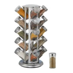 Tourniquet à épices Rond Avec 20 Pots -Ustensiles De Cuisine Magasin bd63676281894402a0b8825f48ef57ae