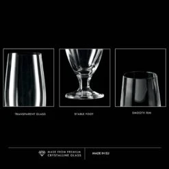 Krosno Elite Verres à Bière Blanche -Ustensiles De Cuisine Magasin beaa7a1c878748e095eb5900fe89a3e0