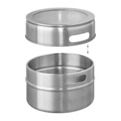 Étagère à épices Bambou 6 Pots Inox 14 Étagère à épices Bambou 6 Pots Inox -Ustensiles De Cuisine Magasin c3486ba0cb48463eafff2eda00829837
