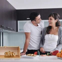 Boîte à Pain En Bambou -Ustensiles De Cuisine Magasin c762fe00ebf241c282dc616f272f9863