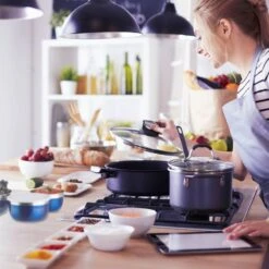 Bol Mélangeur Couvercle Lot 3 Saladiers -Ustensiles De Cuisine Magasin c9d4a7a069914fec9ec0e8fd019493f4