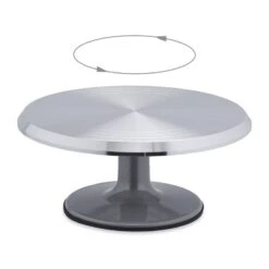 Plateau De Service Pivotant En Aluminium -Ustensiles De Cuisine Magasin cdc78e6f67d047e38b65d570e4327e18
