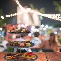 Présentoir Apéritif 3 étages En Lot De 4 12 Présentoir Apéritif 3 étages En Lot De 4 -Ustensiles De Cuisine Magasin cfb83cfd80ee494caadf715b6deb7354