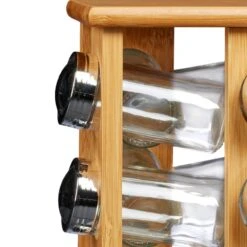 Carrousel à épices Porte-épices Bambou -Ustensiles De Cuisine Magasin d0df731477bd4bee95587b51d4b017f6