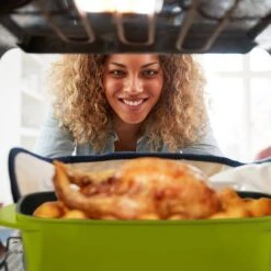 Plat à Four Vert Avec Couvercle En Verre -Ustensiles De Cuisine Magasin d23f07d5043e423b9d5c671dfdfd5416