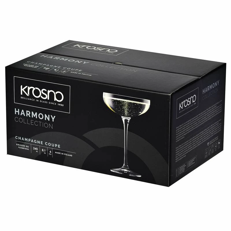 Krosno Harmony Verres à Champagne 5 Krosno Harmony Verres à Champagne – Image 5