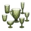 Lot De 7 Verres Verts