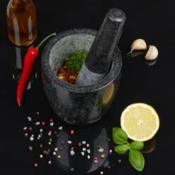 Mortier En Granit Avec Pilon Long 13 Mortier En Granit Avec Pilon Long -Ustensiles De Cuisine Magasin d338518017404a4b8d1a4eb2b41d5452