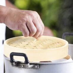 Panier Vapeur En Bambou 24 Cm -Ustensiles De Cuisine Magasin d36d44635c164b44aac4613d0a71e2fb