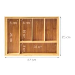 Range-Couverts Ajustable Bambou -Ustensiles De Cuisine Magasin d60e42723e6d4c28b08eafb71917e6cf