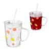 2x Verres Pour Enfant Motif De Fruits