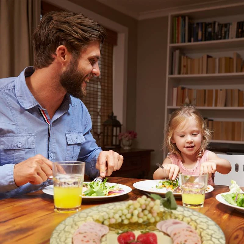 Plat De Service Doré 3 Plat De Service Doré – Image 3