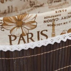 Corbeille De Pain En Bambou Marron -Ustensiles De Cuisine Magasin da7772b5ee8c4c908995e4d4e3201a78