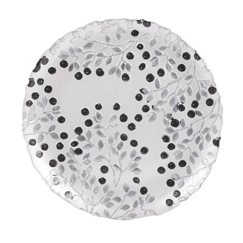 Assiette à Dessert Berry Argent X6 1 Assiette à Dessert Berry Argent X6