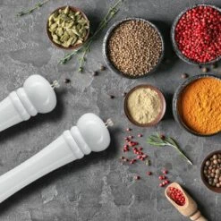 Lot De 2 Moulins à Poivre En Bois -Ustensiles De Cuisine Magasin e717588b7ea14a6d9316f65eeb76406e