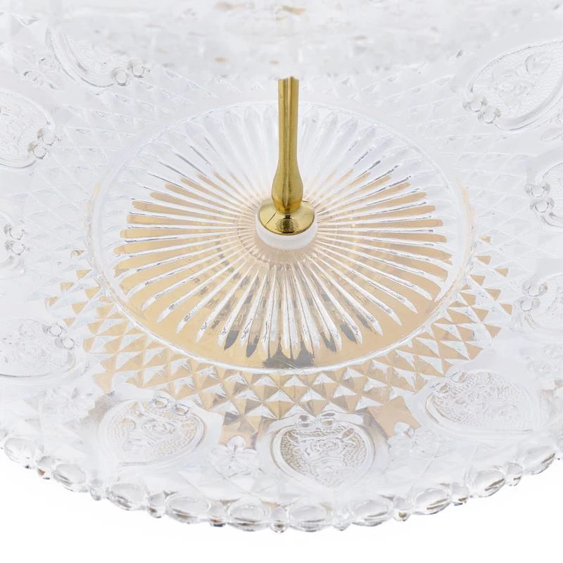 Serviteur Fruits à 2 étages En Verre 7 Serviteur Fruits à 2 étages En Verre – Image 7