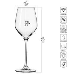 Krosno Splendour Verres à Vin Blanc -Ustensiles De Cuisine Magasin e95eba52bf5a443cbbe459ec67ac9246