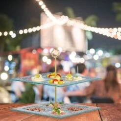 Serviteur Gâteau Carré En Verre 12 Serviteur Gâteau Carré En Verre -Ustensiles De Cuisine Magasin eacac9f2c67a42ce80922da8729634cd