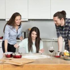 Bol Mélangeur Lot De 3 Saladiers Inox -Ustensiles De Cuisine Magasin ecad795eea7f4ab5adacba32895de941