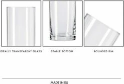 Krosno Pure Verres D’eau Haut -Ustensiles De Cuisine Magasin ed30b3ad040c43fd832c4e0f3df498df