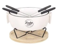 Service à Fondue à La Bougie 4 Personnes