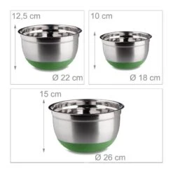 Bol Mélangeur Lot De 3 Saladiers Inox -Ustensiles De Cuisine Magasin edd980818a8c4c25a8d72cc630e4142c