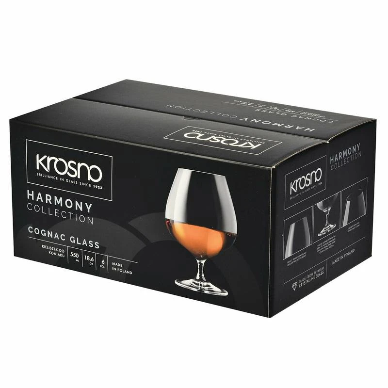 Krosno Harmony Verres à Cognac 8 Krosno Harmony Verres à Cognac – Image 8