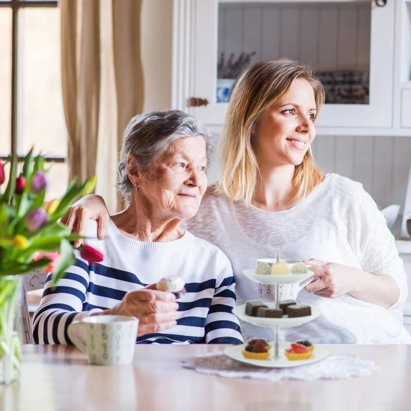 Présentoir à Gâteau Porcelaine 3 Présentoir à Gâteau Porcelaine – Image 3