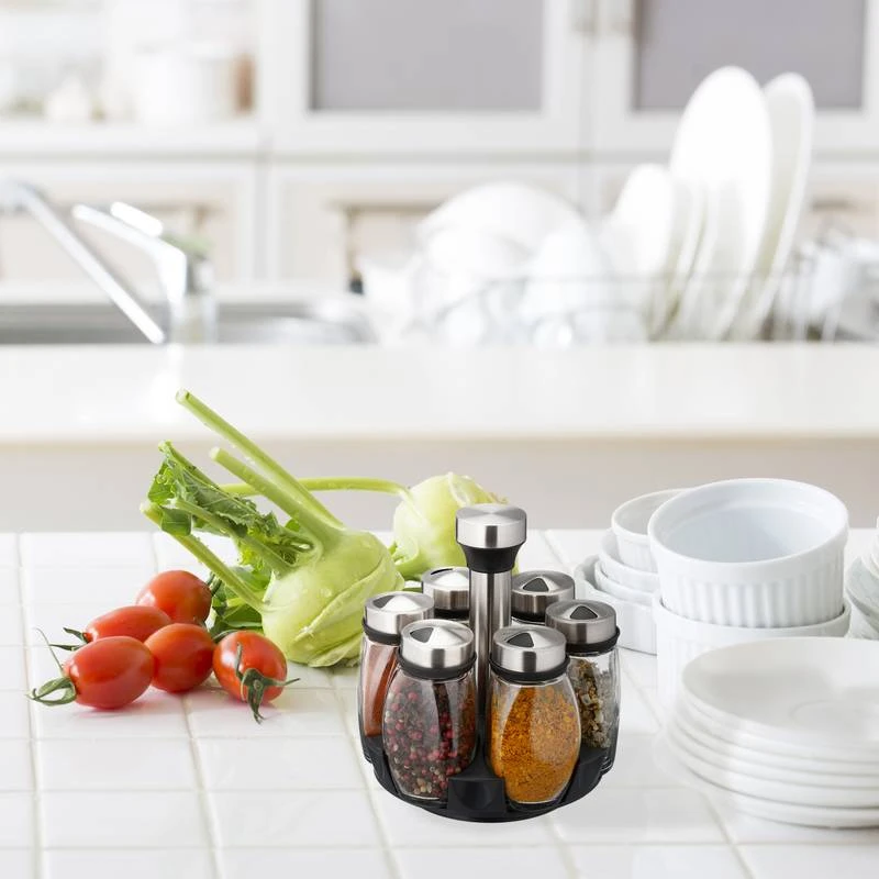 Carrousel à épices Avec 6 Pots 2 Carrousel à épices Avec 6 Pots – Image 2