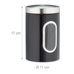 10x Bocaux En Métal Avec Fenêtre Noire 25 10x Bocaux En Métal Avec Fenêtre Noire -Ustensiles De Cuisine Magasin f50a39b52bba43ecbb138a60822a770b