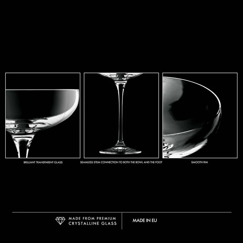 Krosno Harmony Verres à Champagne 6 Krosno Harmony Verres à Champagne – Image 6