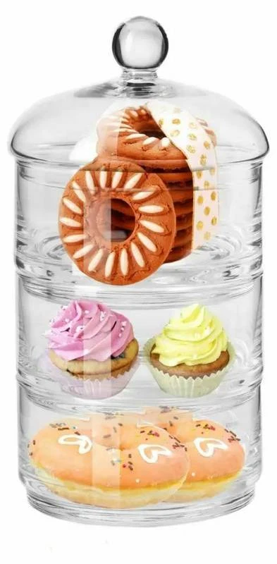 Krosno Glamour Récipients En Verre 1 Krosno Glamour Récipients En Verre