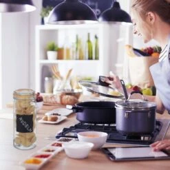 Bocaux En Verre En Lot De 3 -Ustensiles De Cuisine Magasin fe2d5a511027489297f868b17bd0d866