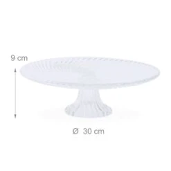 Plat à Gâteau En Verre Sur Pied 15 Plat à Gâteau En Verre Sur Pied -Ustensiles De Cuisine Magasin ffe64446f0bc4e90ba9b6523adee2767